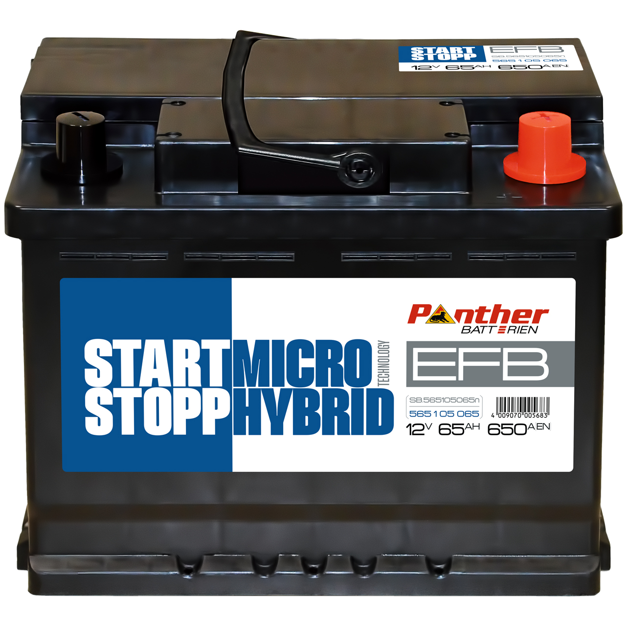 EFB 12V 65AH 650 A/EN(speziell f&uuml;r Ford)